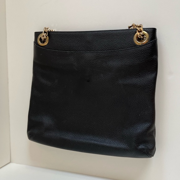 14th & Union Black Faux Leather Crossbody or Shoulder Bag - Picture 11 of 12